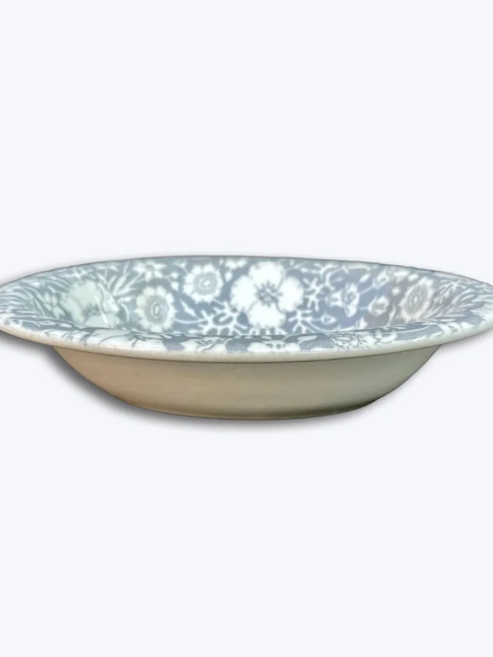 Vtg Wallace China Desert Ware Festival Gray 9.75